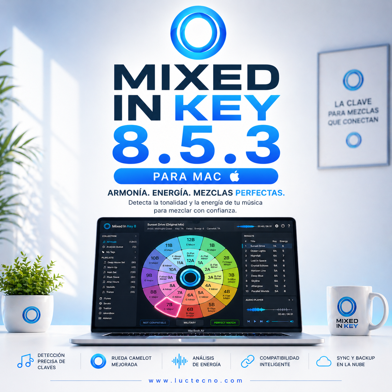 Mixed In Key 8.5.3 (Mac) | 1 Equipo | Permanente