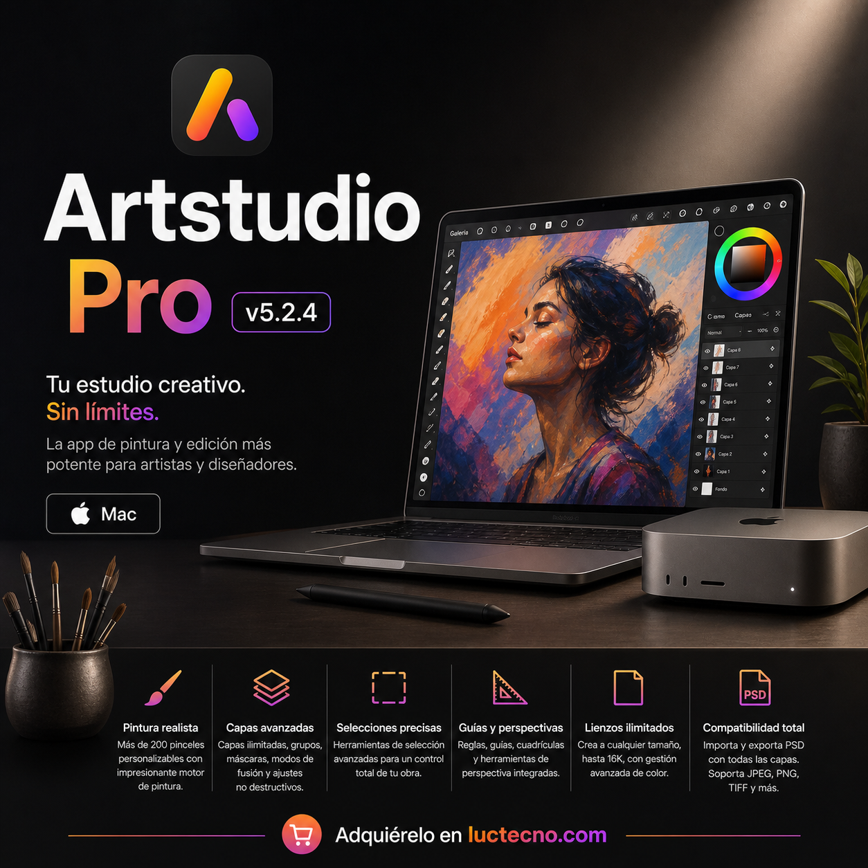 Artstudio Pro 5.2.4 (Mac) | 1 Equipo | Permanente