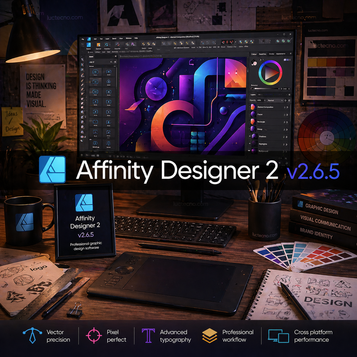 Affinity Designer 2.2.6 (Mac) | 1 Equipo | Permanente