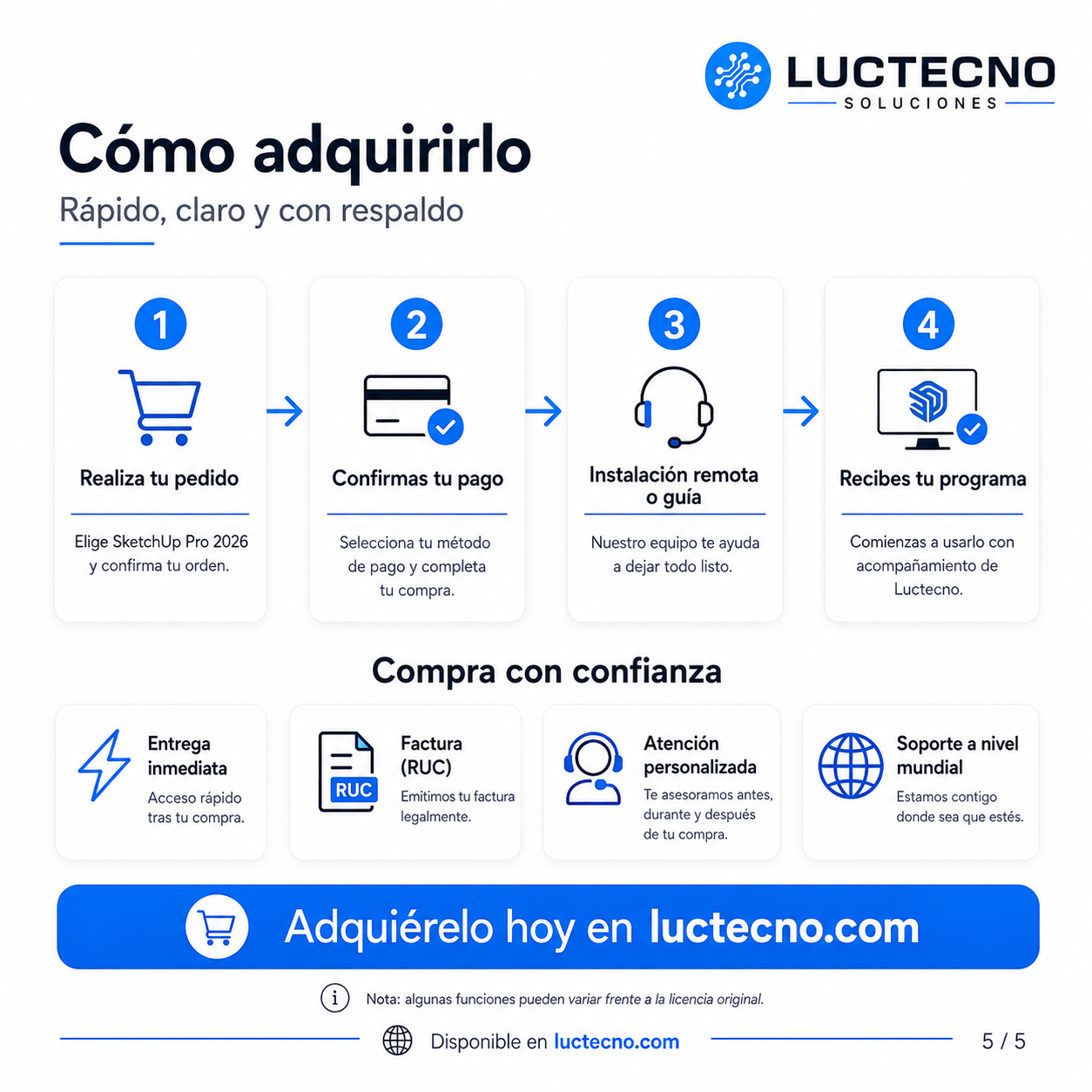 SketchUp Pro 2026 para Windows y Mac | 1 Equipo Permanente, modelado 3D, arquitectura, interiores, planos y diseño profesional