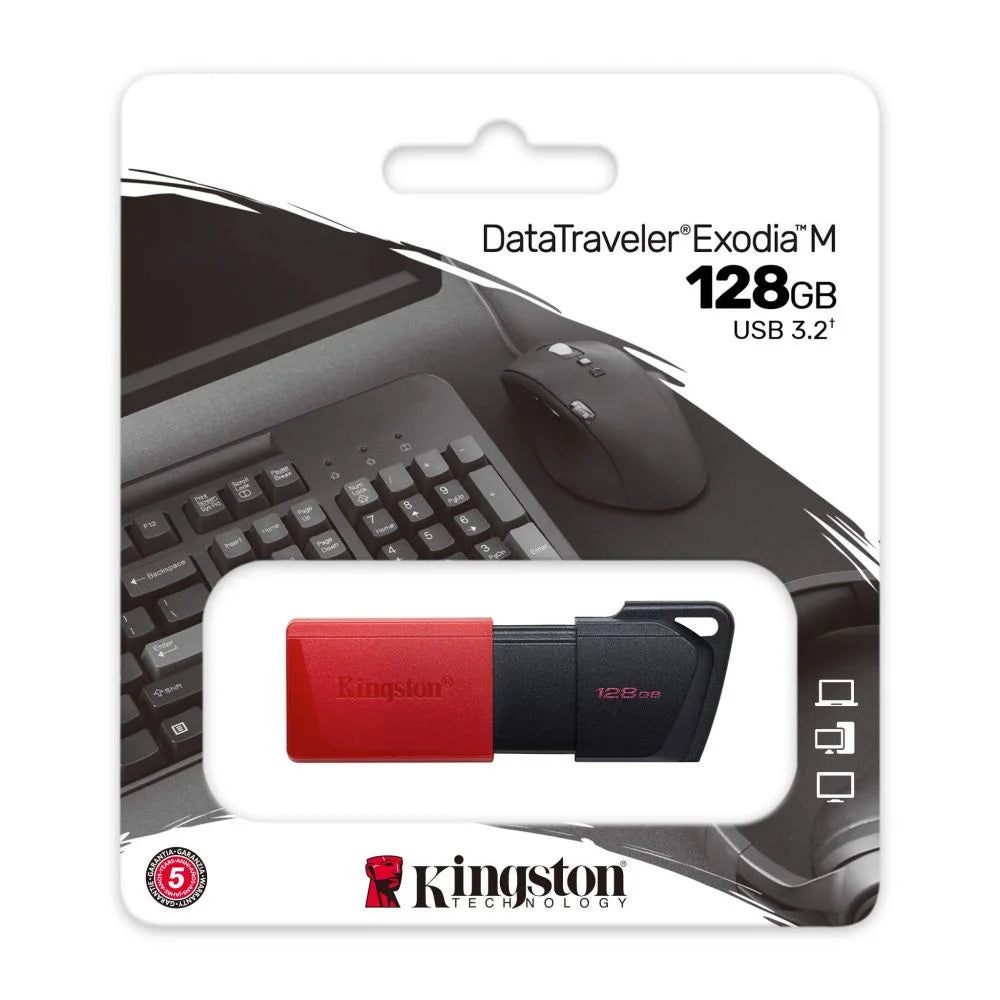 Memoria USB Kingston DataTraveler Exodia M 128GB USB 3.2 Gen 1