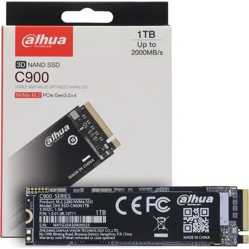 SSD M.2 Dahua C900 1TB 2280 PCIe Gen3 x4 NVMe – 2000MB/s Lectura