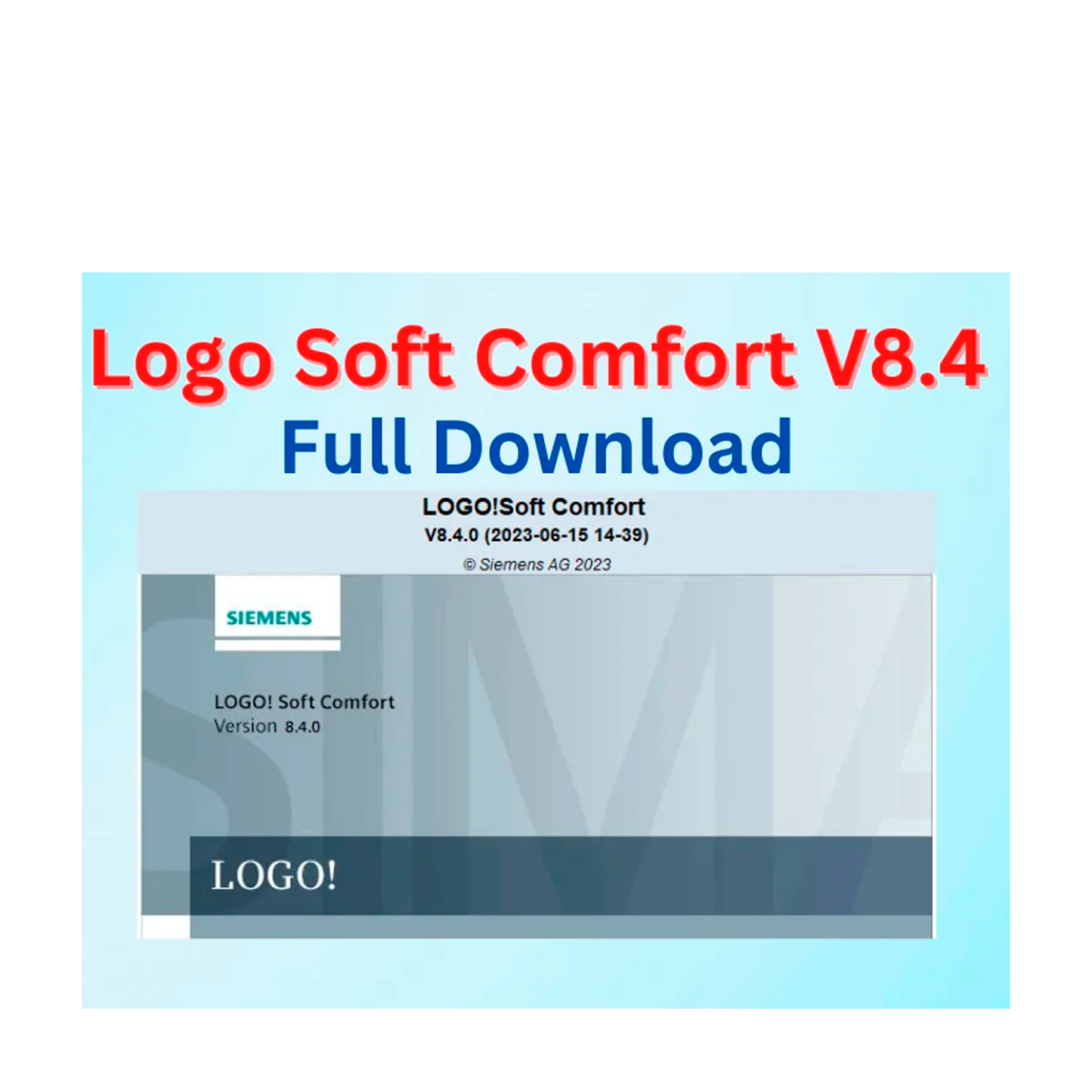 Siemens LOGOSoft V8.4