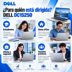 Dell DC15250 RWCGN, Core i7-1355U, 16 GB DDR5, SSD 512 GB y Ubuntu — usos recomendados