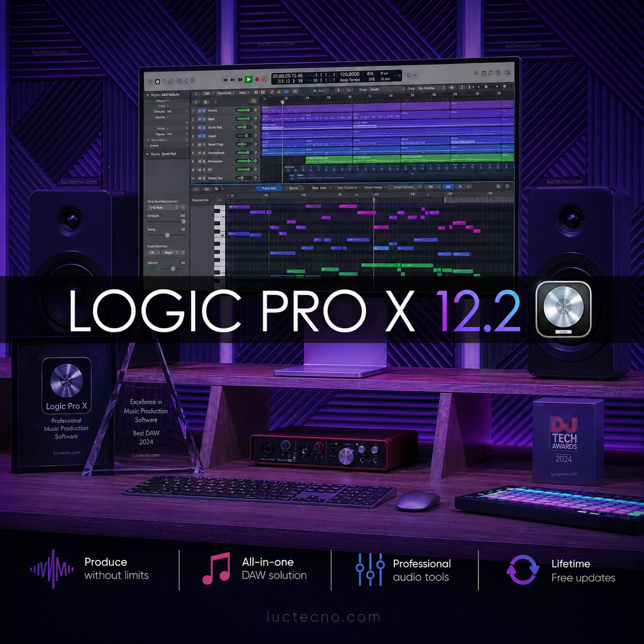 Logic Pro X 12.2 (Mac) | 1 Equipo | Permanente