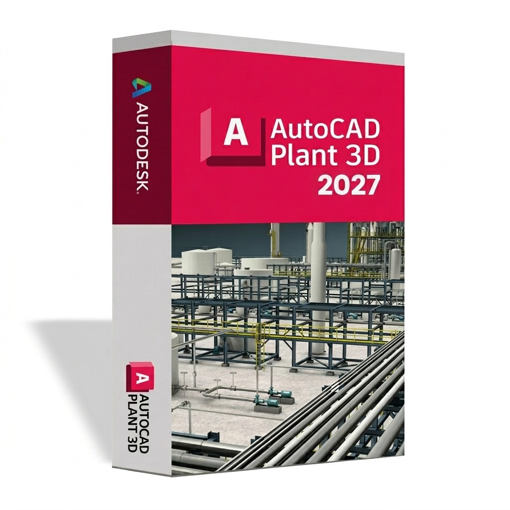 Autodesk AutoCAD Plant 3D 2027 (Windows) | 1 Equipo | Permanente