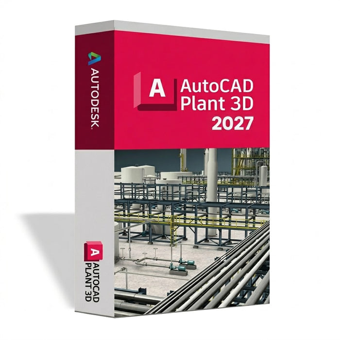 Autodesk AutoCAD Plant 3D 2027 (Windows) | 1 Equipo | Permanente