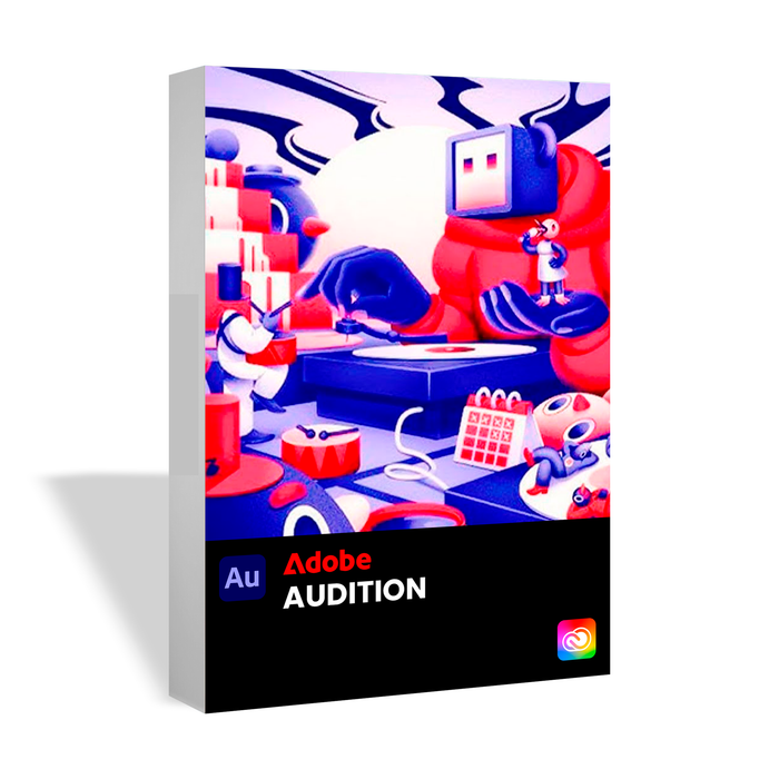 Adobe Audition 2025 (Windows / Mac) | 1 Equipo | Permanente