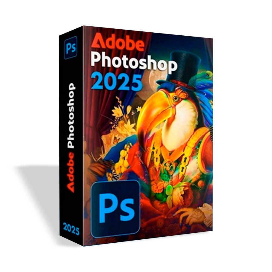 Adobe Photoshop 2025 (Windows / Mac) | 1 Equipo | Permanente