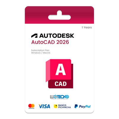 Autodesk AutoCAD 2026 – Diseño preciso, potencia profesional