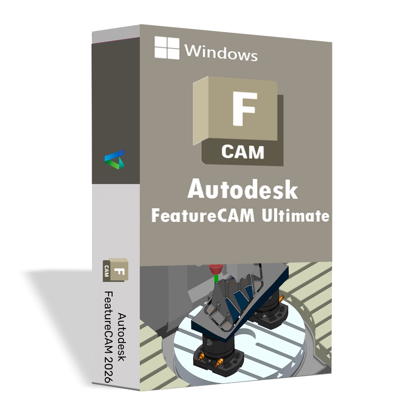 Autodesk FeatureCAM Ultimate 2026 (Windows) | 1 Equipo | Permanente