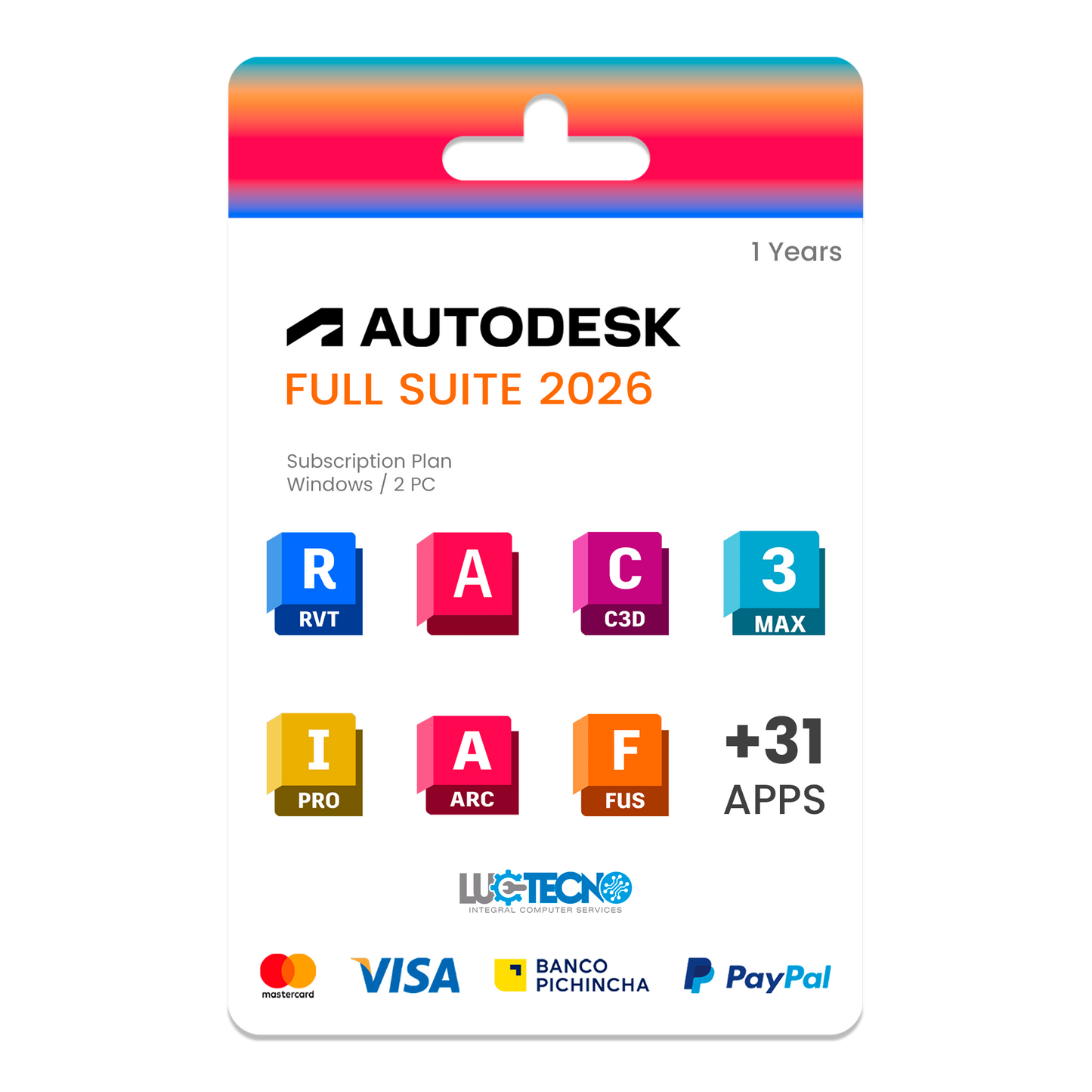 Autodesk Suite 2026 – Potencia total para diseño, ingeniería y construcción