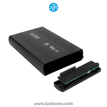 Cápsula para Disco Duro Externo 3.5" SATA / USB 3.0 – Conexión Rápida y Segura