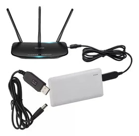 Cable Convertidor USB-A a DC 12V / Universal para P/Router – 1 Metro