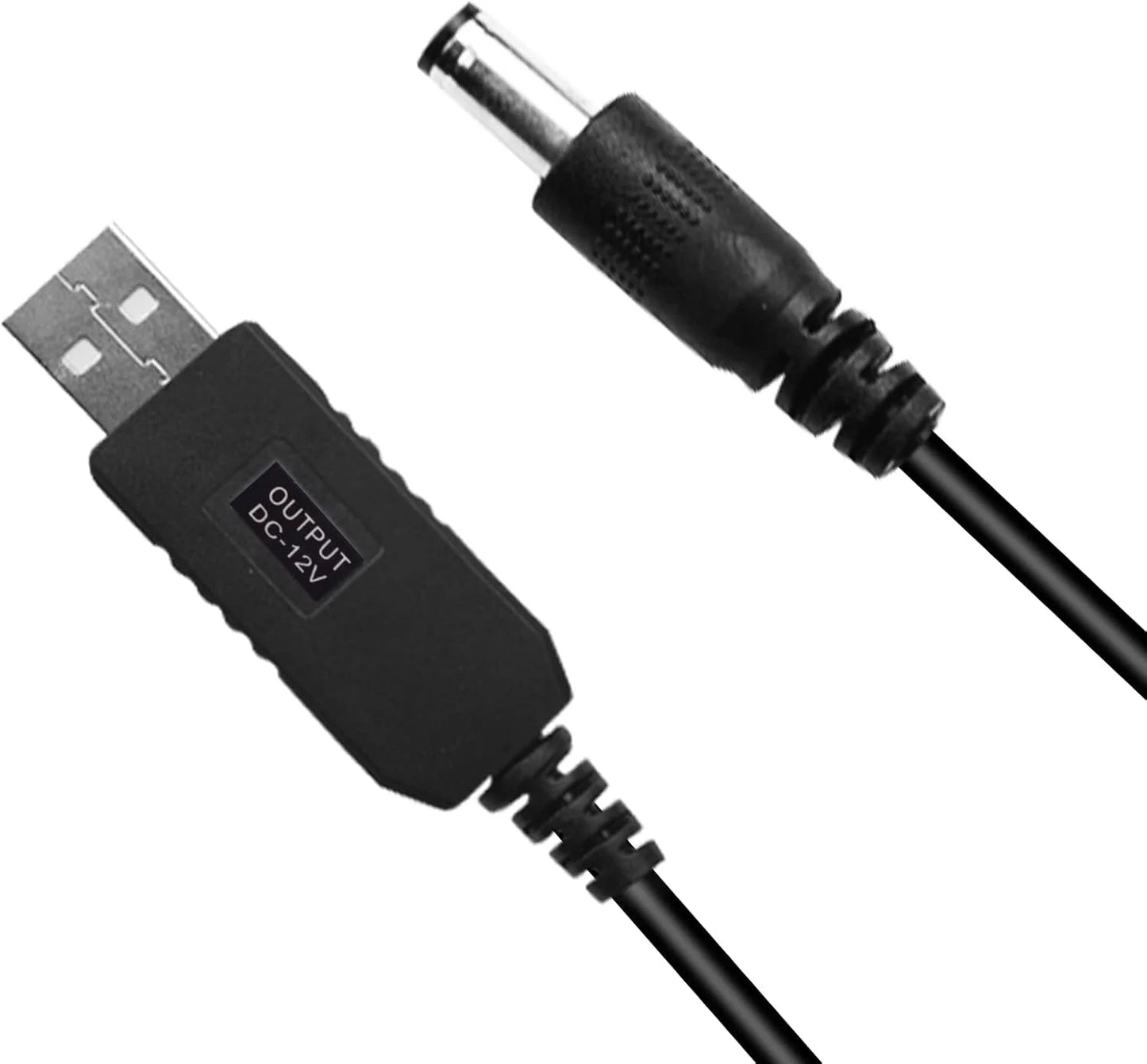 Cable Convertidor USB-A a DC 12V / Universal para P/Router