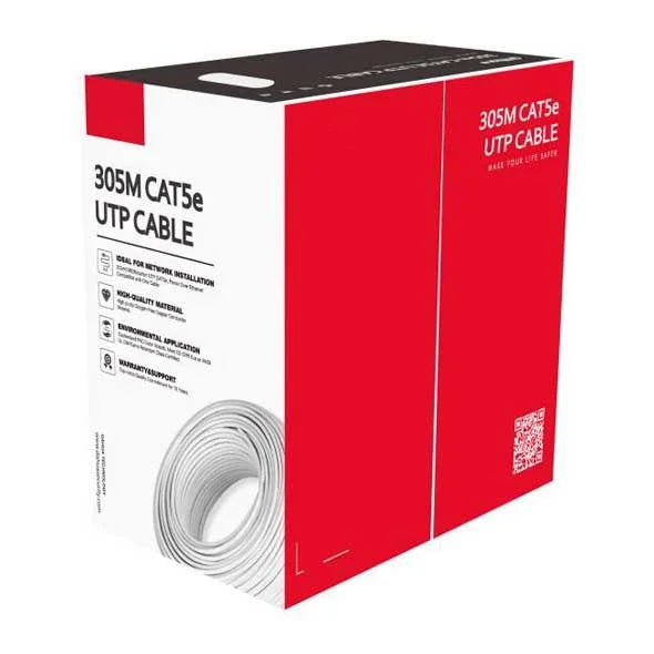 Cable UTP DAHUA CAT6 / 305 Metros / 100% Cobre / Retardante de Fuego