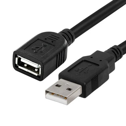 Cable de Extensión USB 2.0 Nitron / 1.5 Metros / Macho a Hembra
