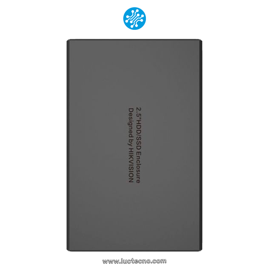 Cápsula Hikvision para Disco Duro Externo 2.5" / USB 3.1 Tipo-C – Velocidad y Estilo Profesional