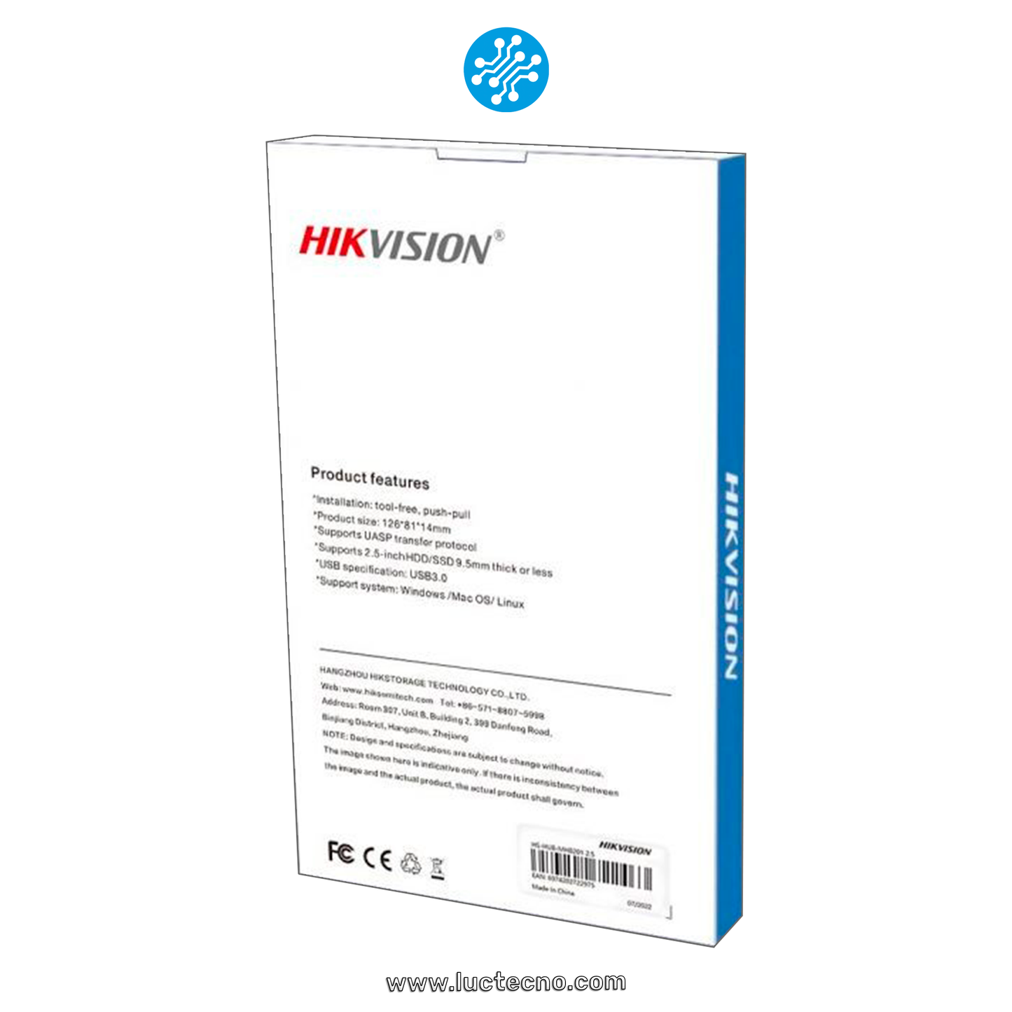 Cápsula HIKSEMI para Disco Duro Externo 2.5" / USB 3.0 – Alta Velocidad y Portabilidad