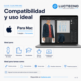 CLO 3D 7.0.242 for Mac | Fashion design, digital patternmaking, and 3D garment simulation