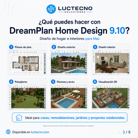 DreamPlan Home Design 9.10 for Mac | 2D/3D Home, Interior and Landscape Design
