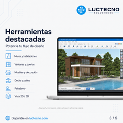 DreamPlan Home Design 9.10 para Mac | Diseño de casas, interiores y jardines en 2D/3D
