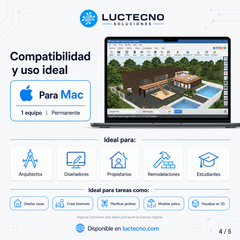DreamPlan Home Design 9.10 para Mac | Diseño de casas, interiores y jardines en 2D/3D