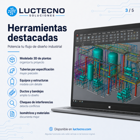 CADWorx 2016 SP1 para Windows | Diseño de plantas industriales, tuberías y modelado 3D