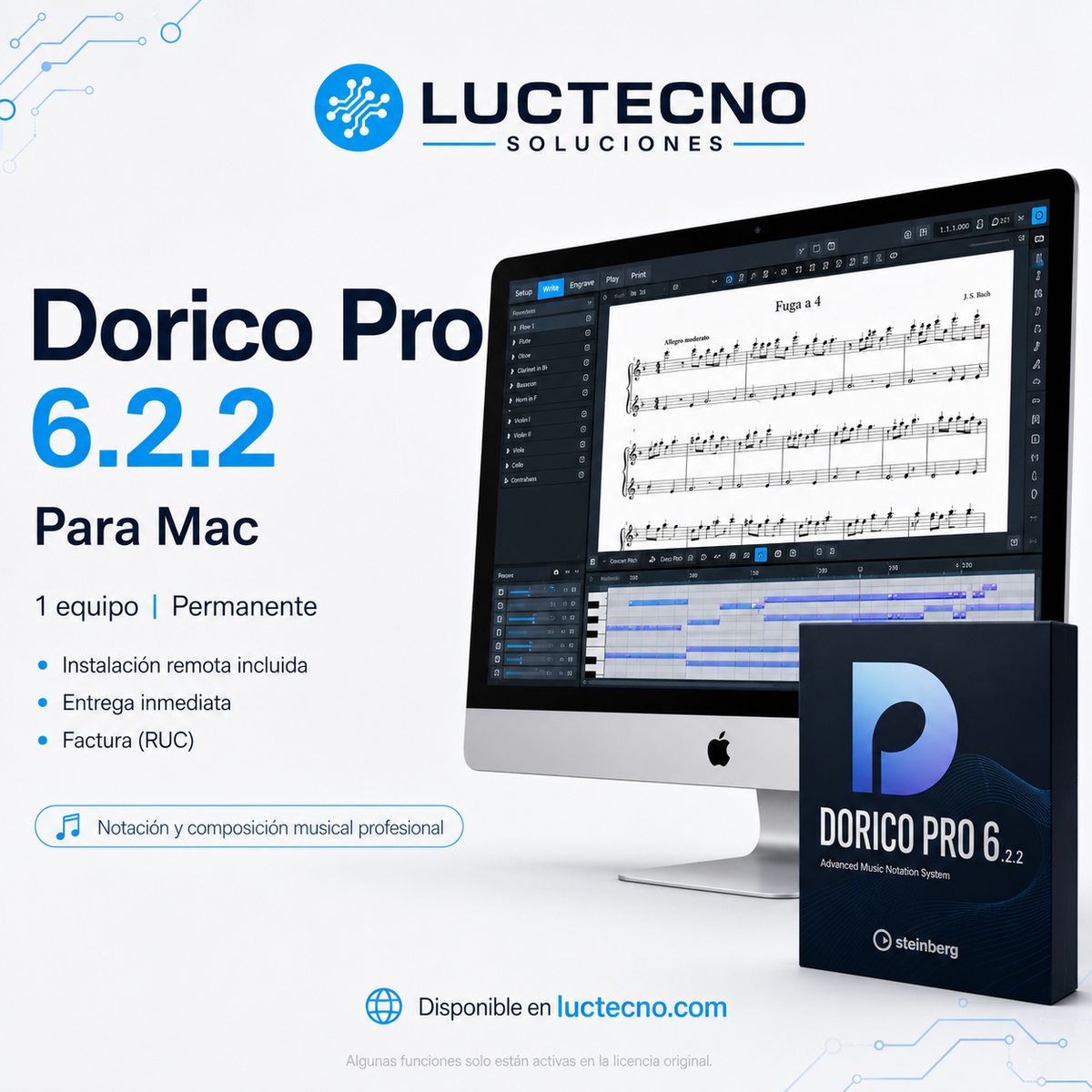 Steinberg Dorico Pro 6.2.2 for Mac | Professional Music Notation, Composition & Scores