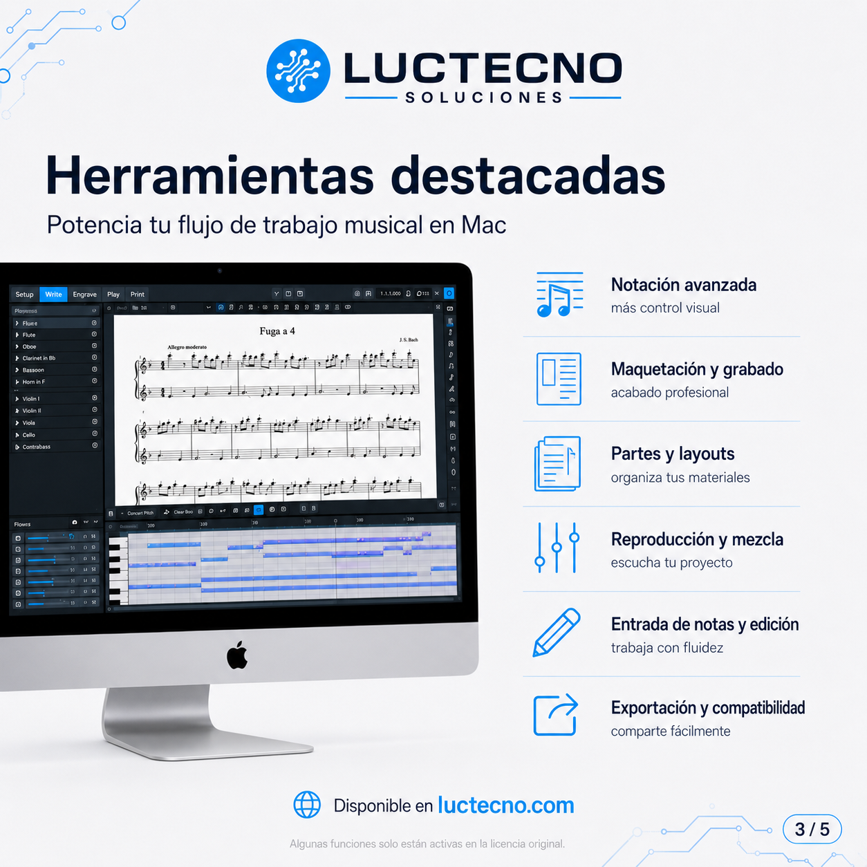 Steinberg Dorico Pro 6.2.2 para Mac | Notación musical, composición y partituras profesionales