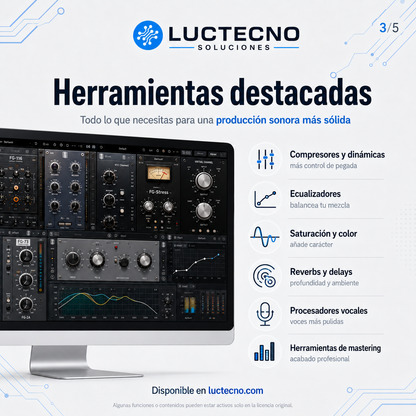 Slate Digital Bundle 2025 para Mac | Plugins profesionales para mezcla, mastering y producción musical