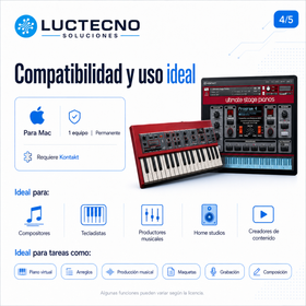 NORD Piano 3 for Kontakt for Mac | Virtual Piano Library for Music Production