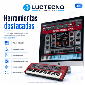 NORD Piano 3 for Kontakt for Mac | Virtual Piano Library for Music Production