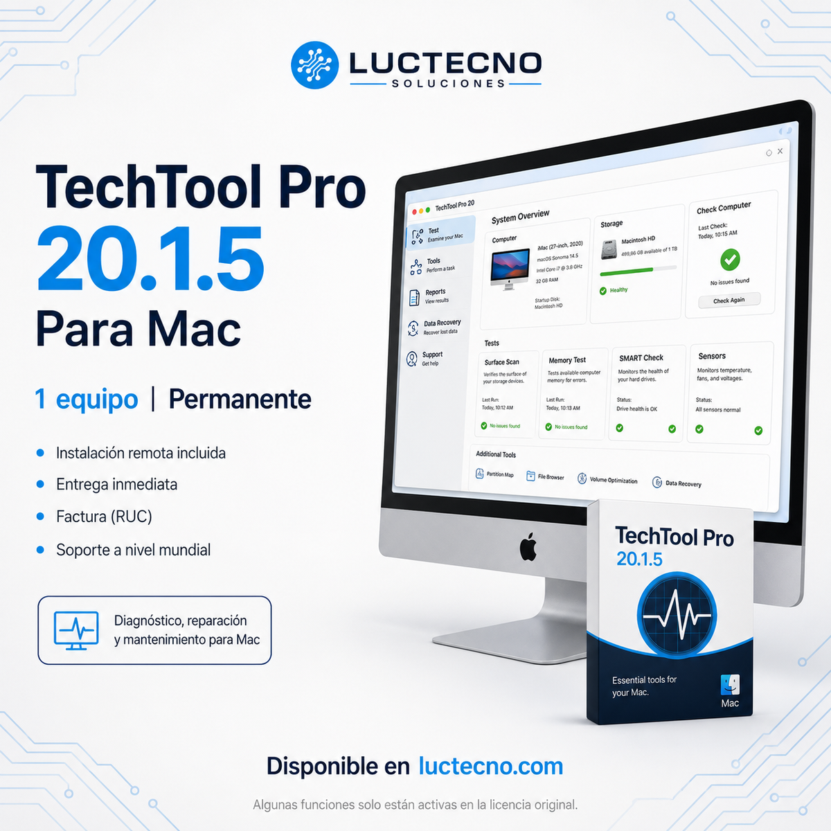 TechTool Pro 20.1.5 for Mac | Professional System Diagnostics, Repair, and Maintenance