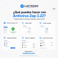 Antivirus Zap 3.22 para Mac | Antivirus, escáner de malware y limpieza de amenazas