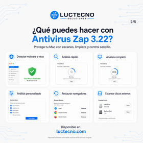 Antivirus Zap 3.22 para Mac | Antivirus, escáner de malware y limpieza de amenazas