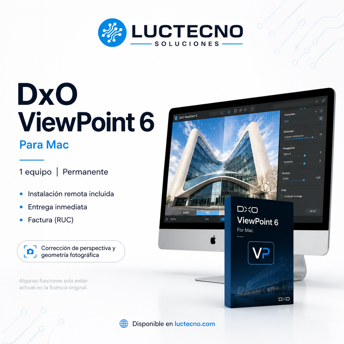 DxO ViewPoint 6 for Mac | Perspective, Geometry, and Photo Distortion Correction