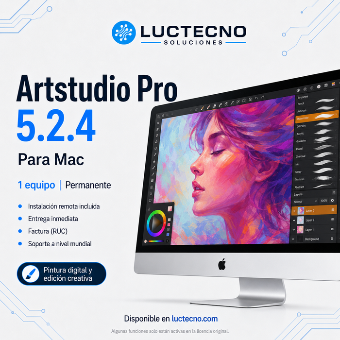 Artstudio Pro 5.2.4 para Mac | Dibujo digital, pintura e ilustración profesional