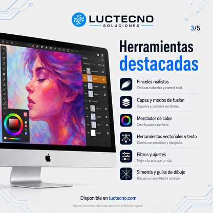 Artstudio Pro 5.2.4 para Mac | Dibujo digital, pintura e ilustración profesional