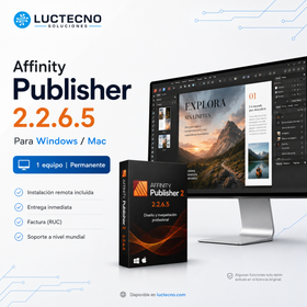 Affinity Publisher 2.2.6.5 para Windows y Mac | Diseño editorial, maquetación y publicaciones profesionales