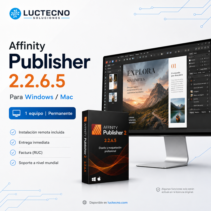 Affinity Publisher 2.2.6.5 para Mac | Diseño editorial, maquetación y publicaciones profesionales