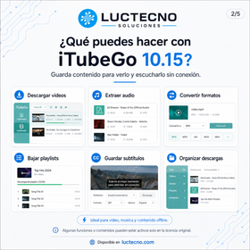 iTubeGo 10.15 for Mac | Video, Audio Downloader & Media Converter