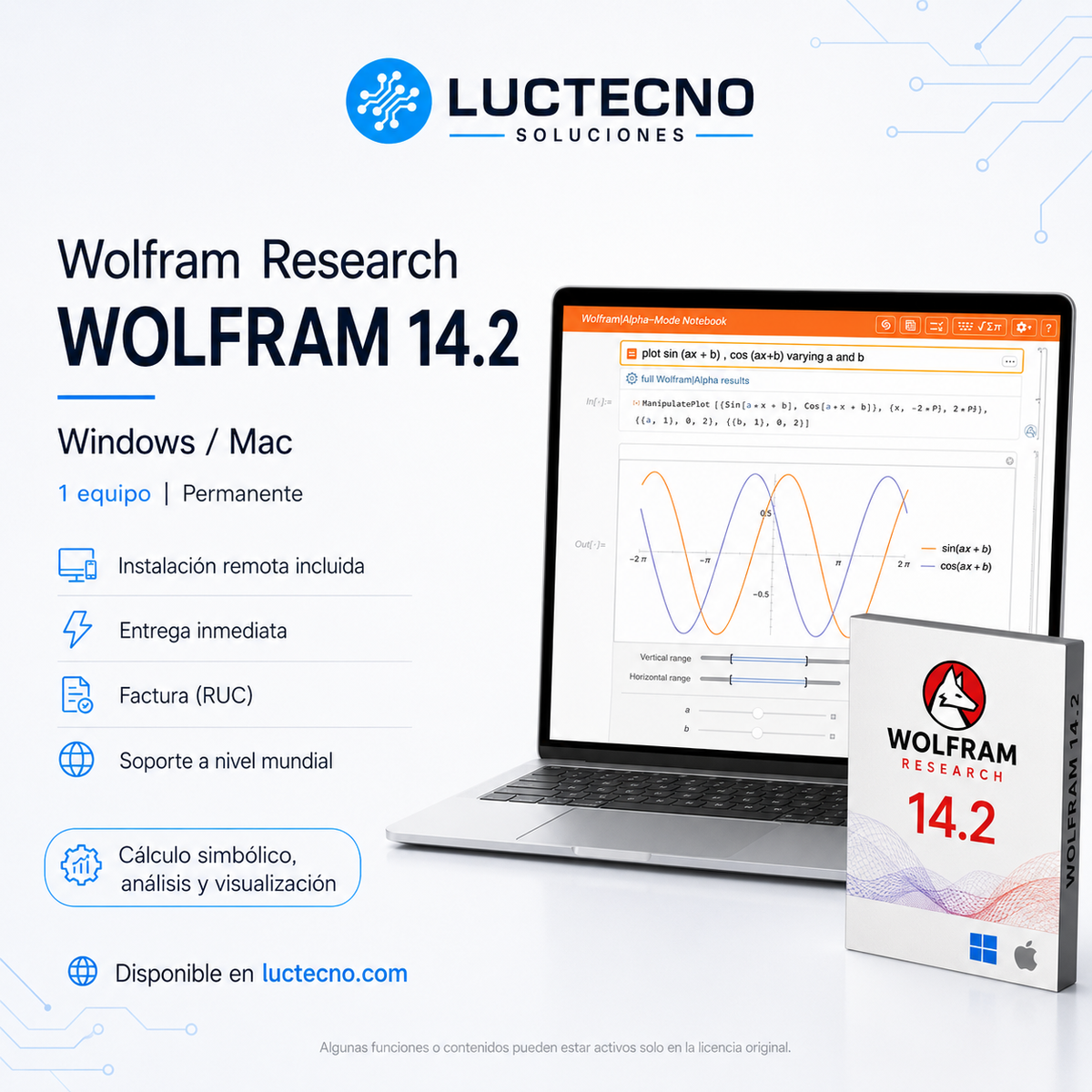 Wolfram 14.2 for Windows and Mac | Mathematical computation, scientific programming, and data analysis