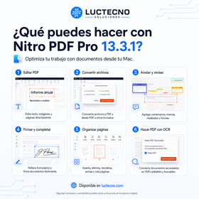 Nitro PDF Pro 13.3.1 for Mac | PDF Editor, OCR, Sign, and Convert Documents