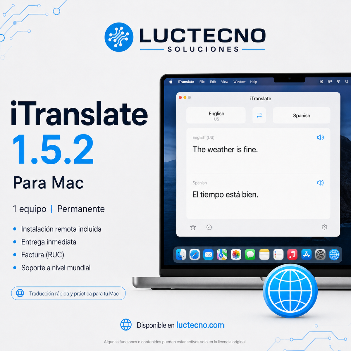 iTranslate 1.5.2 for Mac | Translator, Dictionary & Language Tool