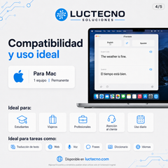iTranslate 1.5.2 para Mac | Traductor, diccionario y herramienta de idiomas