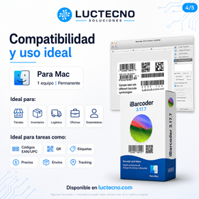 iBarcoder 3.17.7 for Mac | Professional Barcode, QR and Label Generator