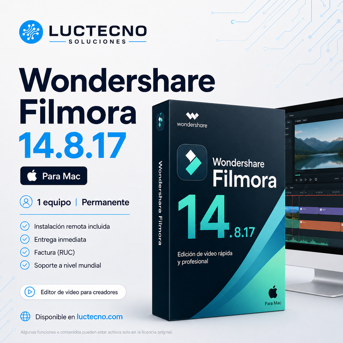 Wondershare Filmora 14.8.17 para Mac | Editor de video, efectos, IA y contenido para redes sociales