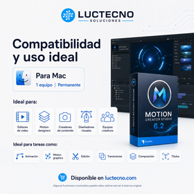 Motion Creator Studio 6.2 for Mac | Motion graphics, 2D/3D titles, and visual effects