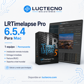 LRTimelapse Pro 6.5.4 for Mac | Professional Time-Lapse Editing, Deflicker & Rendering